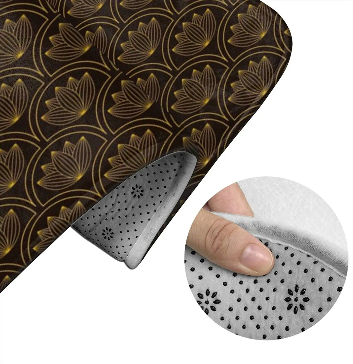 Water Lilies Art Deco Bathroom Mat Sets 3 Piece Set Rugs Memory Foam Mat Set Toilet Seat Cover Bath Mat lid Cover
Water Lilies Art Deco Bathroom Mat Sets 3 Piece Set Rugs Memory Foam Mat Set Toilet Seat Cover Bath Mat lid Cover