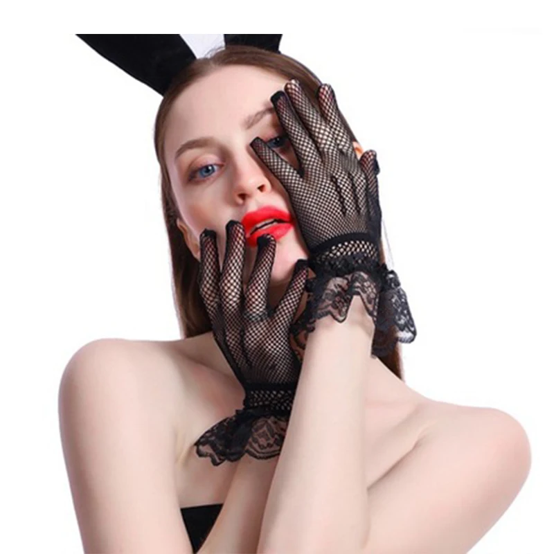 Free Shipping Bridal Gloves Wedding Flower Girls Mittens Pearl Bow Tie Fish Net Glove Mesh Women's Gloves Bridal Accessories
Free Shipping Bridal Gloves Wedding Flower Girls Mittens Pearl Bow Tie Fish Net Glove Mesh Women's Gloves Bridal Accessories