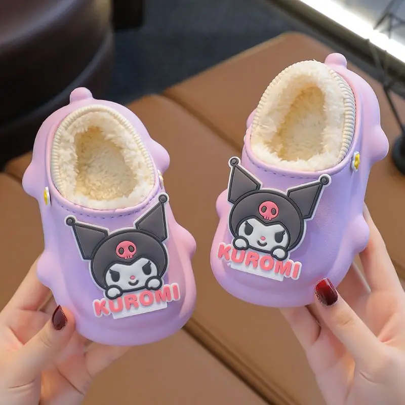 Sanrio Hello Kitty Children Slippers Anime Figure Winter Kids Shoes Home Water Proof Plush Keep Warm Cute Cartoon Hot New Style
Sanrio Hello Kitty Children Slippers Anime Figure Winter Kids Shoes Home Water Proof Plush Keep Warm Cute Cartoon Hot New Style