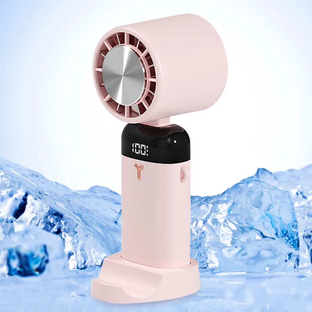 Handheld Fan LED Digital Display Foldable Desktop Fan USB Rechargeable 3 Speeds Air Cooling Fan 3600mAh for Home Travel
Handheld Fan LED Digital Display Foldable Desktop Fan USB Rechargeable 3 Speeds Air Cooling Fan 3600mAh for Home Travel