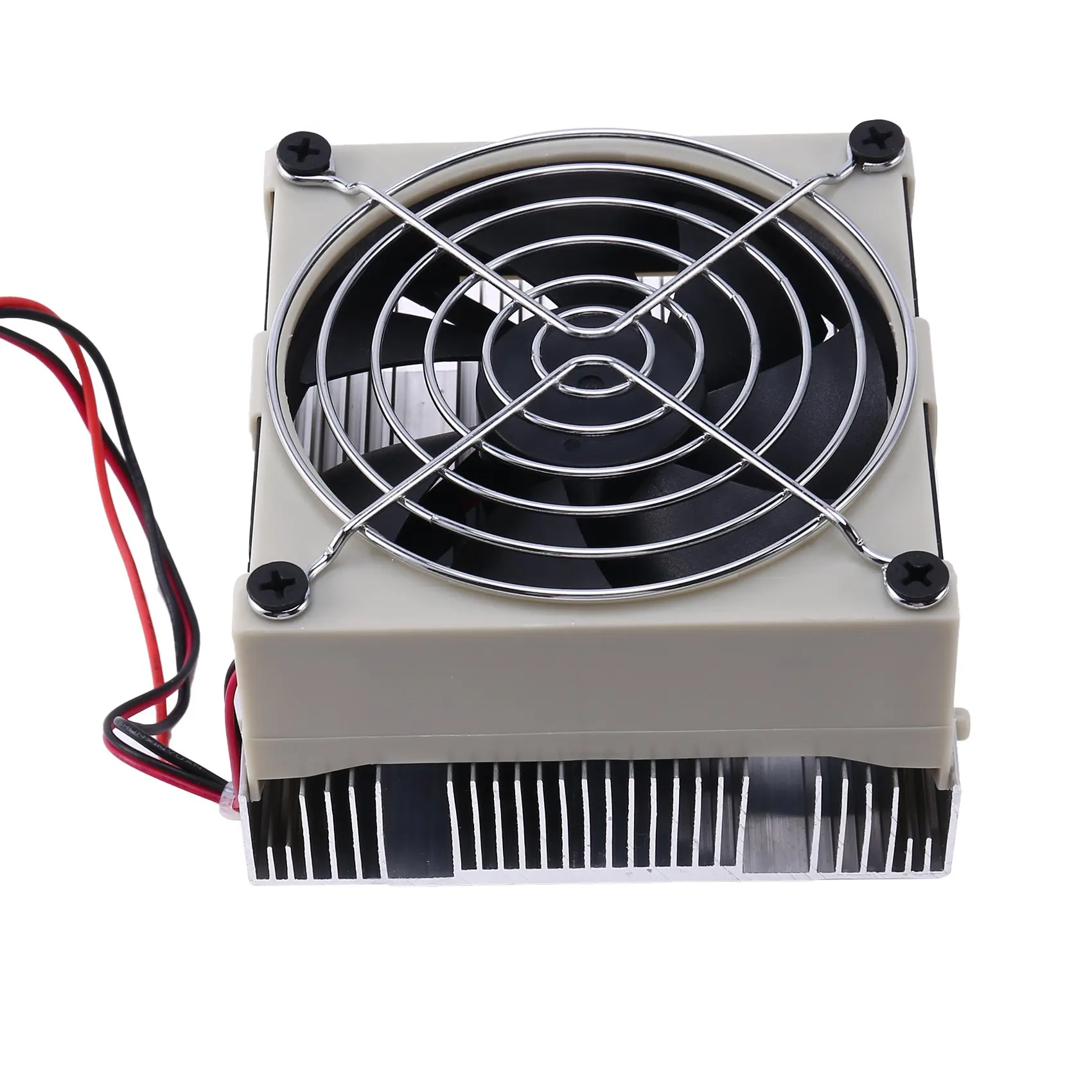 

DIY Thermoelectric Cooler Cooling System Semiconductor Refrigeration System Kit Heatsink Peltier Cooler for 10L Water