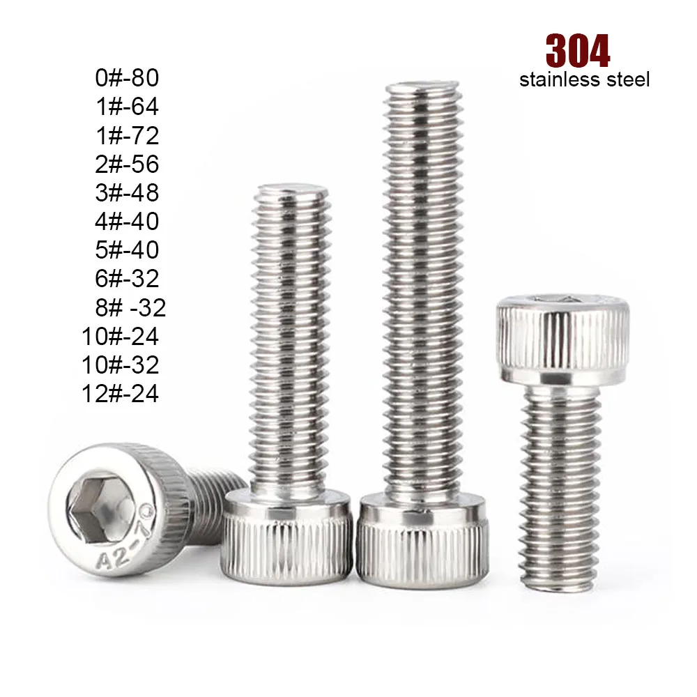 10/50 шт UNC/UNF 0 # 1 # 2 # 3 # 4 # 5 # 6 # 8 10 12 # Болт с шестигранной головкой и шестигранной головкой из нержавеющей стали 304, США с грубой резьбой
10/50 шт UNC/UNF 0 # 1 # 2 # 3 # 4 # 5 # 6 # 8 10 12 # Болт с шестигранной головкой и шестигранной головкой из нержавеющей стали 304, США с грубой резьбой