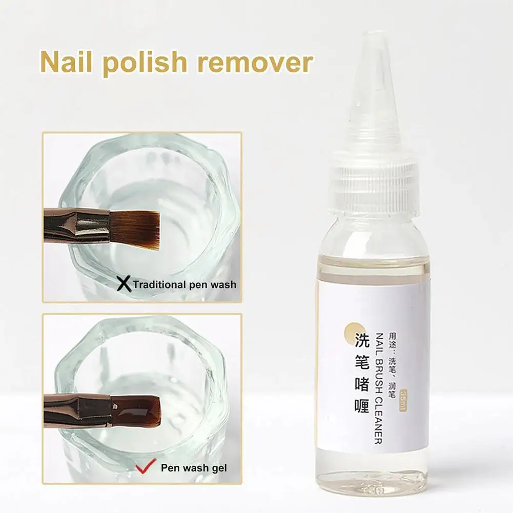 35ml Nail Pen Cleaner Mild Non-irritating Nail Brush Remover Nail Cleaning Solution Nail Gel Art Pen Washing Accessories To I6W6
35ml Nail Pen Cleaner Mild Non-irritating Nail Brush Remover Nail Cleaning Solution Nail Gel Art Pen Washing Accessories To I6W6