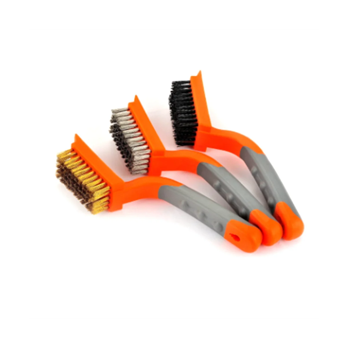 3Pcs Wire Brush Cleaning Brush Set Dirt Paint Scrubbing Stripper Brush with Soft Wide Curved Handle Grip
3Pcs Wire Brush Cleaning Brush Set Dirt Paint Scrubbing Stripper Brush with Soft Wide Curved Handle Grip
