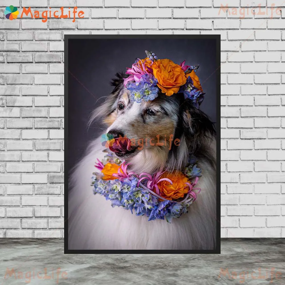 Flower Dog Cute Alpaca Animal Posters Modern Wall Art Canvas Painting Wall Pictures For Living Room Home Decor Unframed
Flower Dog Cute Alpaca Animal Posters Modern Wall Art Canvas Painting Wall Pictures For Living Room Home Decor Unframed