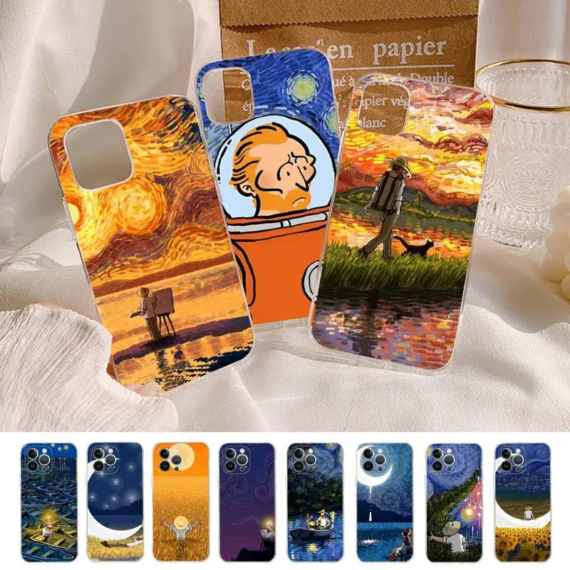 Van Gogh Starry Sky Art Phone Case For iPhone 14 13 12 Mini 11 Pro XS Max X XR SE 6 7 8 Plus Soft Silicone Cover
Van Gogh Starry Sky Art Phone Case For iPhone 14 13 12 Mini 11 Pro XS Max X XR SE 6 7 8 Plus Soft Silicone Cover