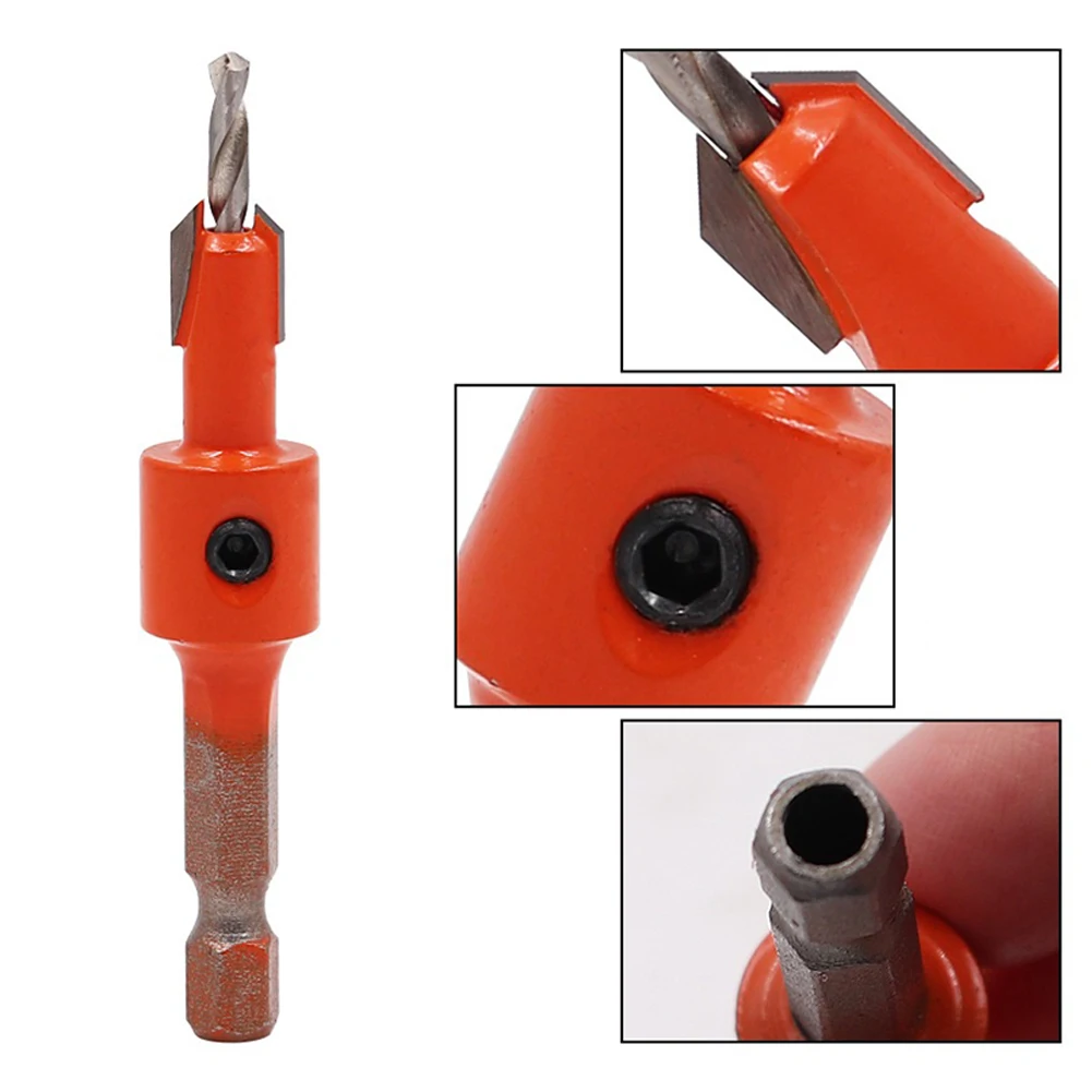Woodworking Hex Shank Countersink Drill Bit Salad Drill Step Drill Bit Tapered Drill Bits Counter Sinker Drill Bit Power Tools
Woodworking Hex Shank Countersink Drill Bit Salad Drill Step Drill Bit Tapered Drill Bits Counter Sinker Drill Bit Power Tools