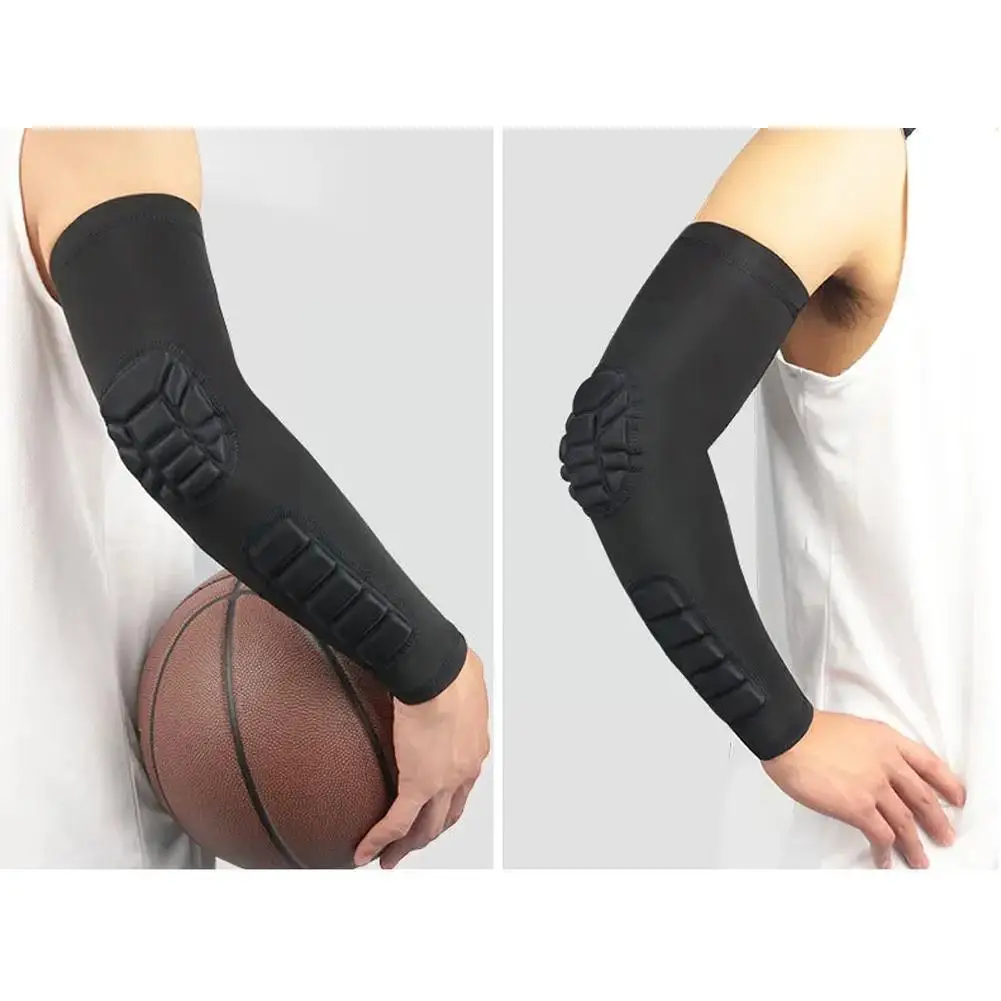 

New Protector Sports Accessories Elbow & Knee Pads Sleeve Leg Honeycomb Antislip Pad Long Knee Crashproof Basketball N0R5