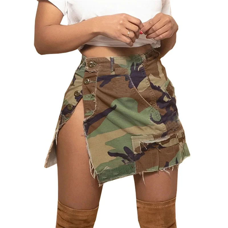 Fashion Women's A-line Skirt Slim Burr Edge Tassel Split Irregular Waist Y2K Camouflage Streetwear Short Skirts Spring 2023 New
Fashion Women's A-line Skirt Slim Burr Edge Tassel Split Irregular Waist Y2K Camouflage Streetwear Short Skirts Spring 2023 New