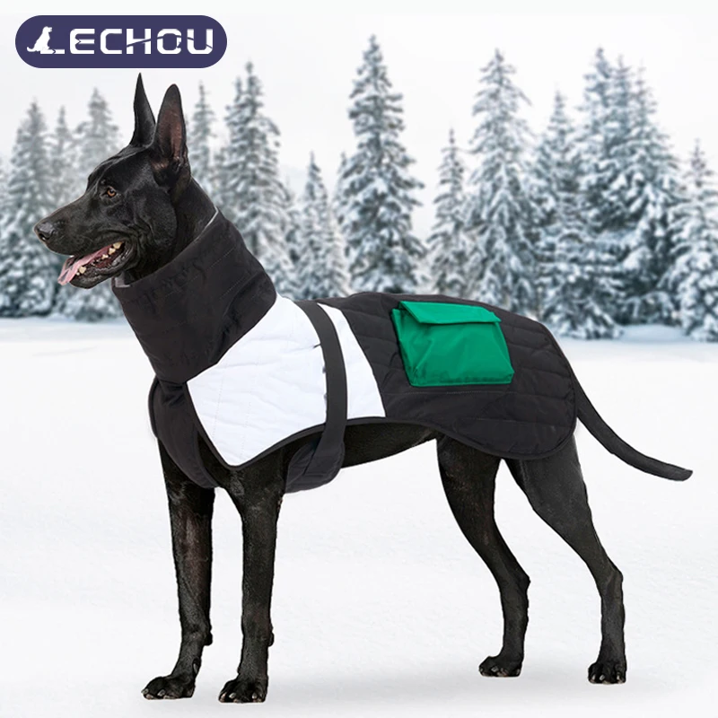 Winter Waterproof Dog Jacket Adjustable Thicken Windproof Suitable for Medium Large Dogs Clothes Doberman German Shepherd Coat
Winter Waterproof Dog Jacket Adjustable Thicken Windproof Suitable for Medium Large Dogs Clothes Doberman German Shepherd Coat