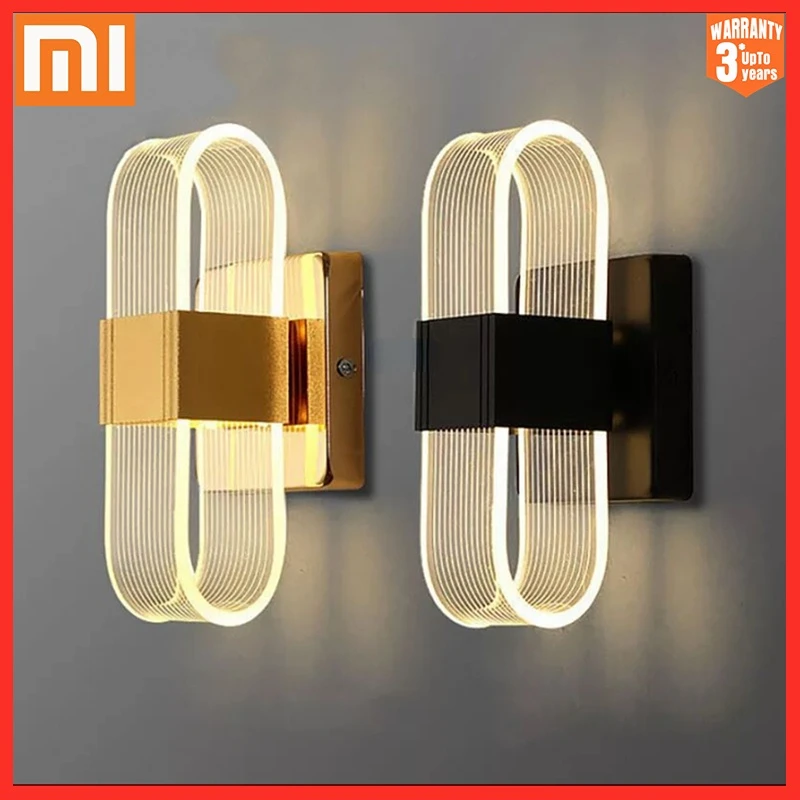 XIAOMI Indoor LED Wall Lamp Acrylic Modern Mounted Sconce Light Warm White Cold White Natural Light for Bedroom Corridor Stairs
XIAOMI Indoor LED Wall Lamp Acrylic Modern Mounted Sconce Light Warm White Cold White Natural Light for Bedroom Corridor Stairs