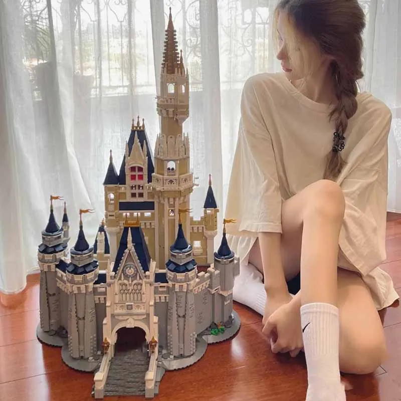 Classic Movie City Princess Castle Assembly Building Block Bricks Model Set Compatible 71040 Children Toys For Boy Birthday Gift
Classic Movie City Princess Castle Assembly Building Block Bricks Model Set Compatible 71040 Children Toys For Boy Birthday Gift
