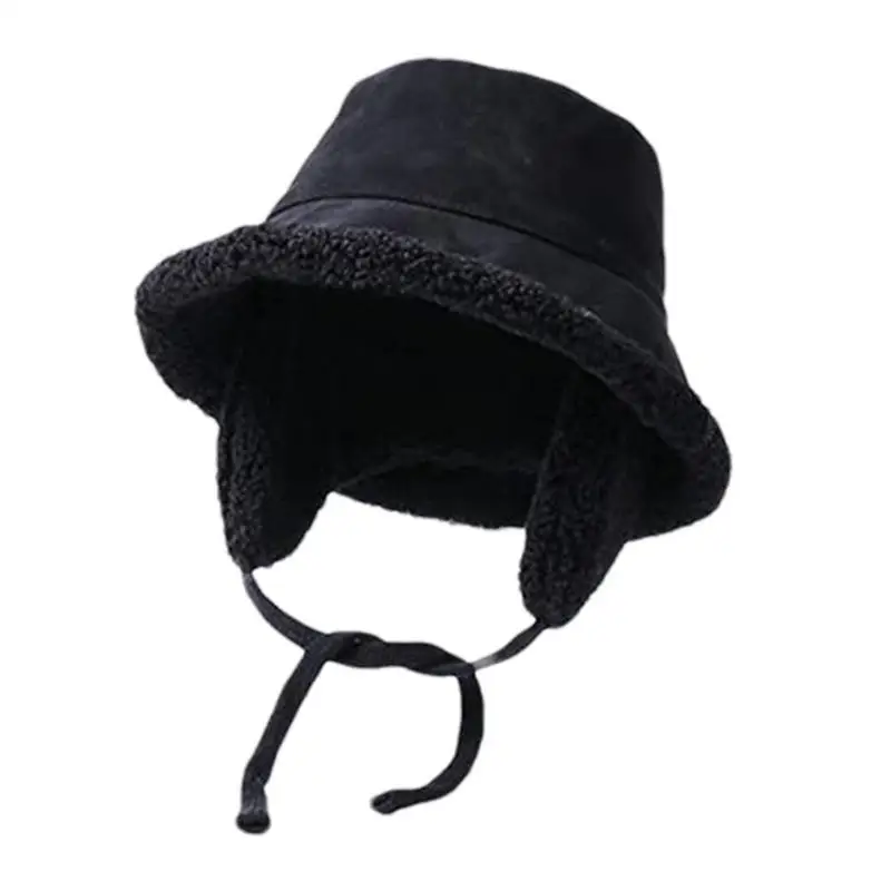 Women Faux Fur Fisherman Cap Women's Bucket Hat Outdoor With Ear Protection Fisherman Cap For Women Lambs Wool Cute Girls
Women Faux Fur Fisherman Cap Women's Bucket Hat Outdoor With Ear Protection Fisherman Cap For Women Lambs Wool Cute Girls