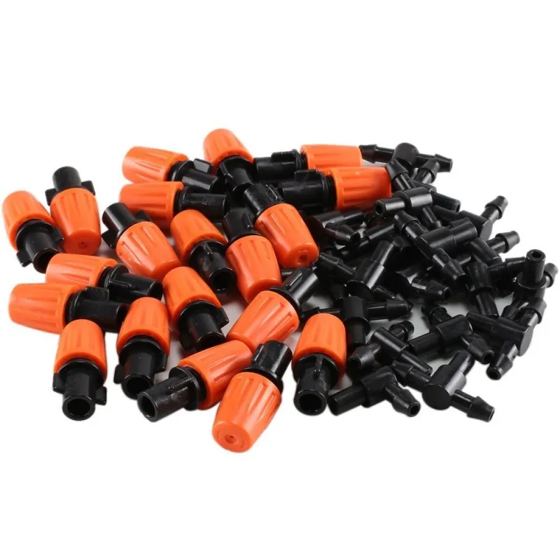 New 5 Sets Drippers Automatic Watering 360 Adjustable Misting Nozzle Irrigation Dripper Durable Tool Parts Accessories
New 5 Sets Drippers Automatic Watering 360 Adjustable Misting Nozzle Irrigation Dripper Durable Tool Parts Accessories