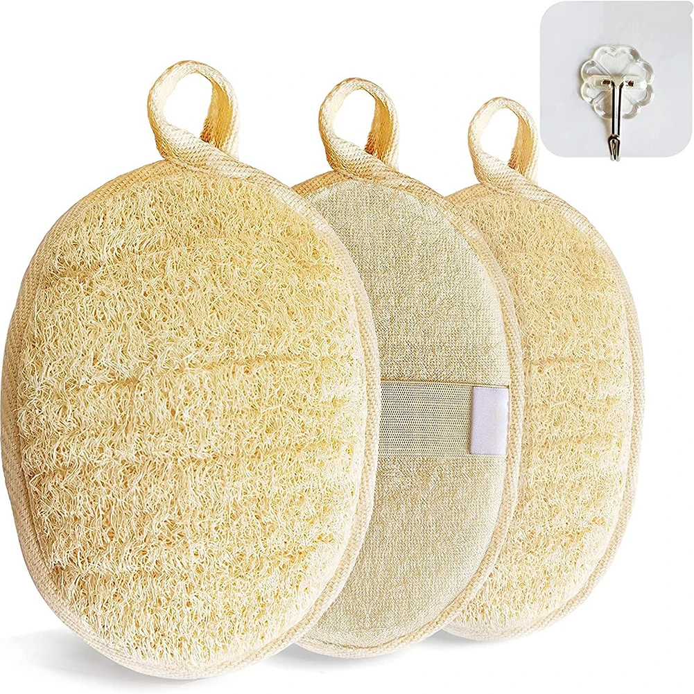 Health Bath Loofah Sponge Bath Bathtub Beige Body Scrubber Cleaning Skin Exfoliating Natural Soft Shower Brushes
Health Bath Loofah Sponge Bath Bathtub Beige Body Scrubber Cleaning Skin Exfoliating Natural Soft Shower Brushes