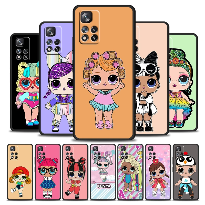 Love L.O.L. SURPRISE Cute For Xiaomi Redmi Note 10 10S 9 9S 9T 8 8T 7 6 5 Pro 5G Silicone Soft TPU Black Phone Case Cover Coque 
Love L.O.L. SURPRISE Cute For Xiaomi Redmi Note 10 10S 9 9S 9T 8 8T 7 6 5 Pro 5G Silicone Soft TPU Black Phone Case Cover Coque