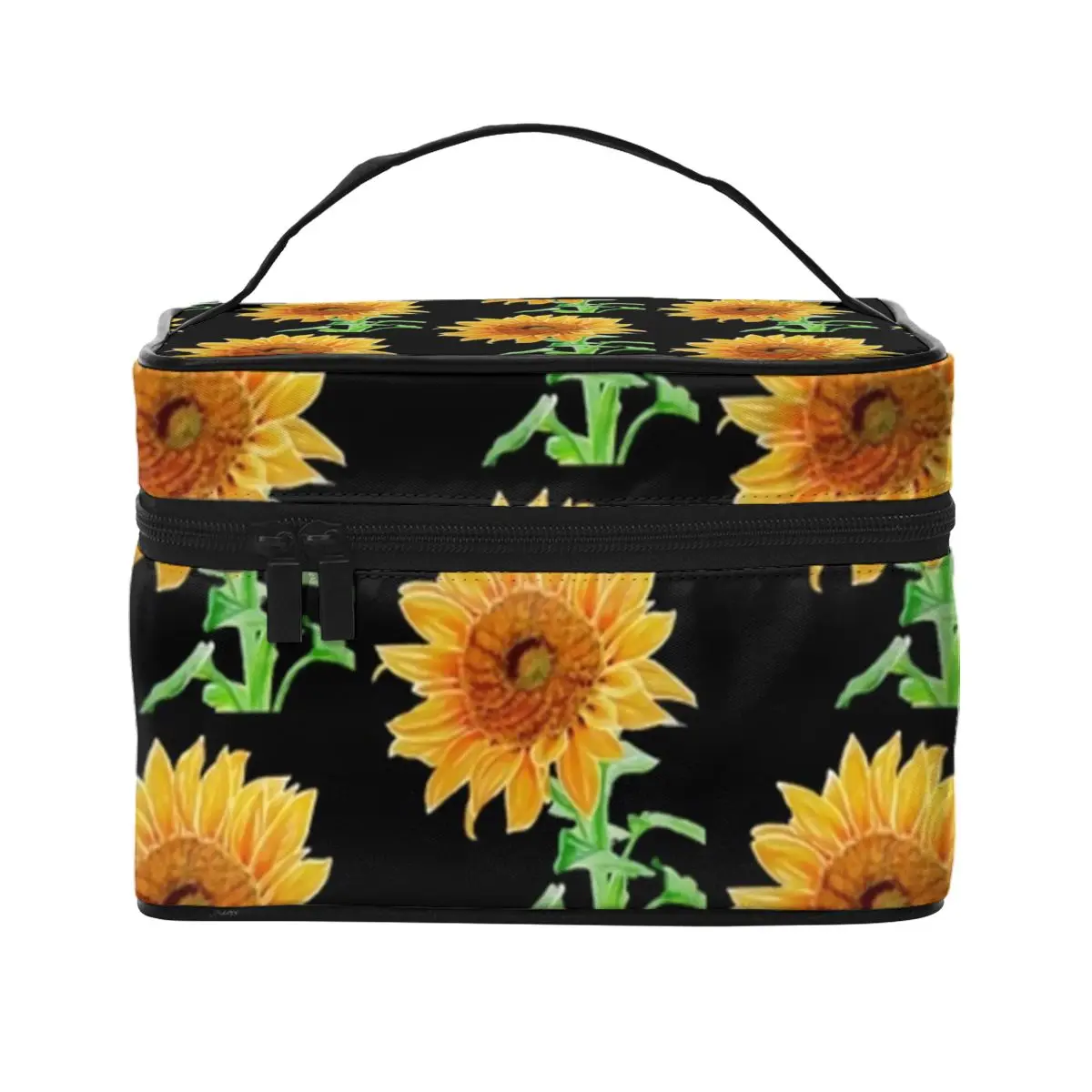 Косметички с акварельными подсолнухами, подсолнухами, Женский органайзер для хранения с ручкой для макияжа, косметичка
Косметички с акварельными подсолнухами, подсолнухами, Женский органайзер для хранения с ручкой для макияжа, косметичка