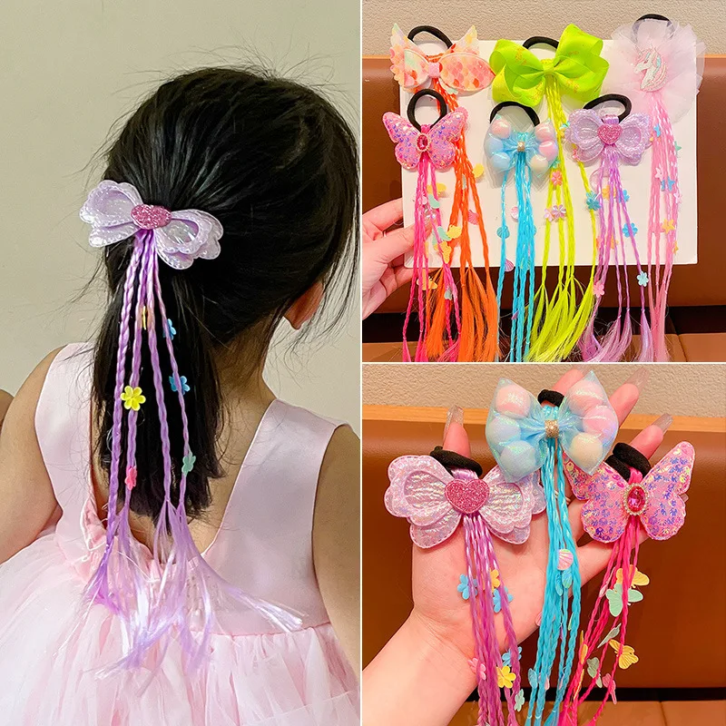 1PC Girls Colored Bow Wigs Ponytail Headbands Rubber Bands Beauty Lovely Hair Bands Headwear Kids Hair Accessories Hair Ornament
1PC Girls Colored Bow Wigs Ponytail Headbands Rubber Bands Beauty Lovely Hair Bands Headwear Kids Hair Accessories Hair Ornament