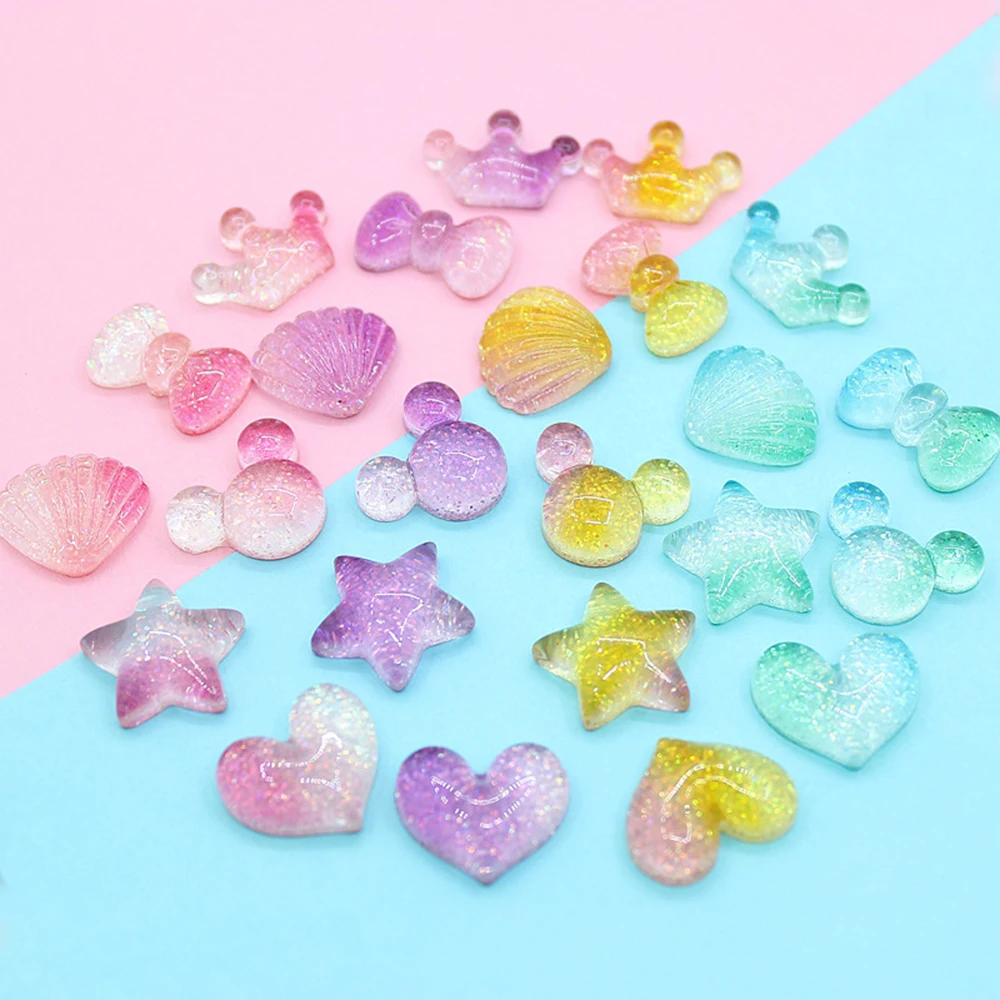 5pcs Creative Gradient Color Sequin Earrings DIY Hair Decoration Slime Clay Charms Accessories Resin
5pcs Creative Gradient Color Sequin Earrings DIY Hair Decoration Slime Clay Charms Accessories Resin