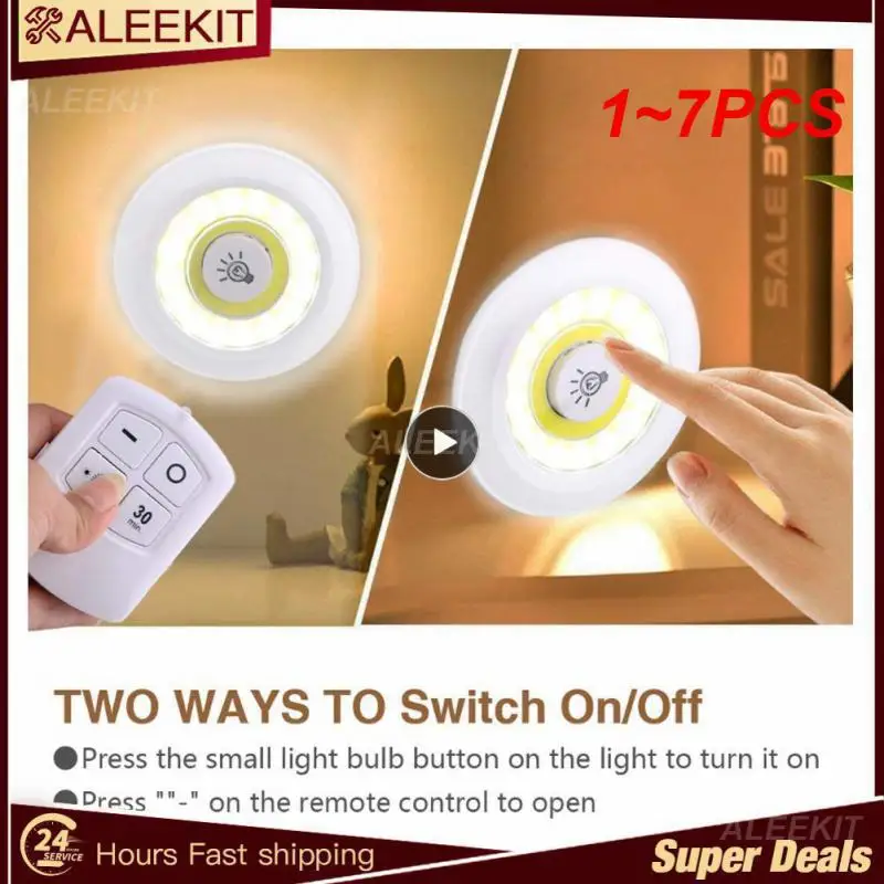 1~7PCS Super Bright Cob Under Cabinet Light LED Wireless Remote Control Dimmable Wardrobe Night Lamp Home Bedroom Kitchen
1~7PCS Super Bright Cob Under Cabinet Light LED Wireless Remote Control Dimmable Wardrobe Night Lamp Home Bedroom Kitchen