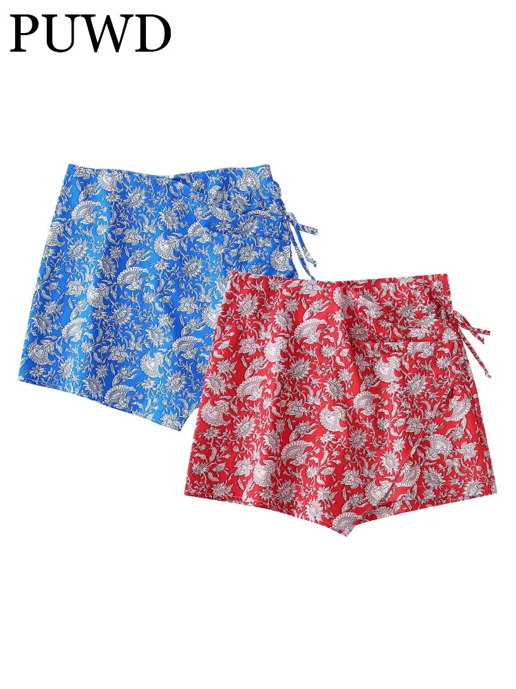 PUWD Women Printing Girly Holiday Elegant Sweet Beauty Street Style Comfortable And Loose Leisure 2022 Summer Female Culottes
PUWD Women Printing Girly Holiday Elegant Sweet Beauty Street Style Comfortable And Loose Leisure 2022 Summer Female Culottes
