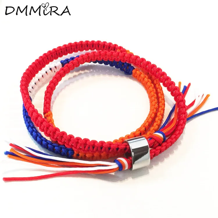 

Hot Sale Fashion Anime Your Name Bracelets Japan Movie Model Braided Red Kabbalah Ropes Bracelets Pulseras Jewelry For Like