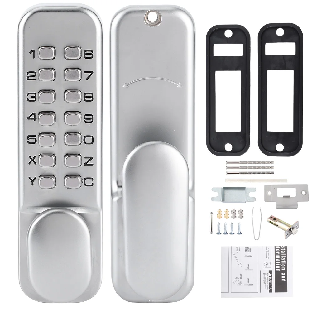 Intelligent Mechanical Combination Lock Security Keyless Coded Lock for Home Office Entry Mechanical
Intelligent Mechanical Combination Lock Security Keyless Coded Lock for Home Office Entry Mechanical