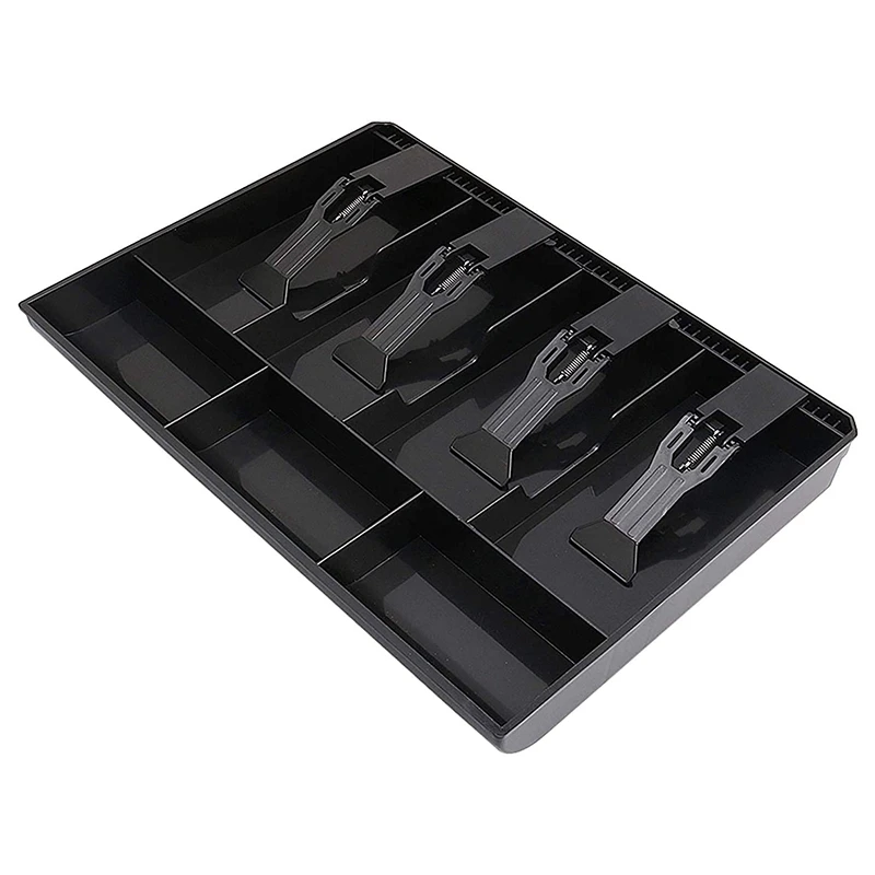 Cash Register Drawer - Cash Money Tray Replacement 4 Bill/3 Coin Cash Register Insert Tray,12.6 X 9.6 X 1.4Inch
Cash Register Drawer - Cash Money Tray Replacement 4 Bill/3 Coin Cash Register Insert Tray,12.6 X 9.6 X 1.4Inch