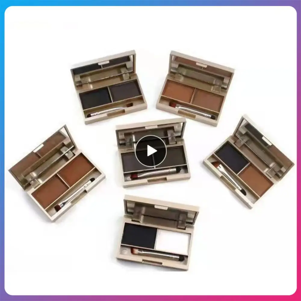 

Double Color Waterproof Eyebrow Powder Leopard Shining Three Dimensional Eyebrow Powder Matte Eyebrow Powder