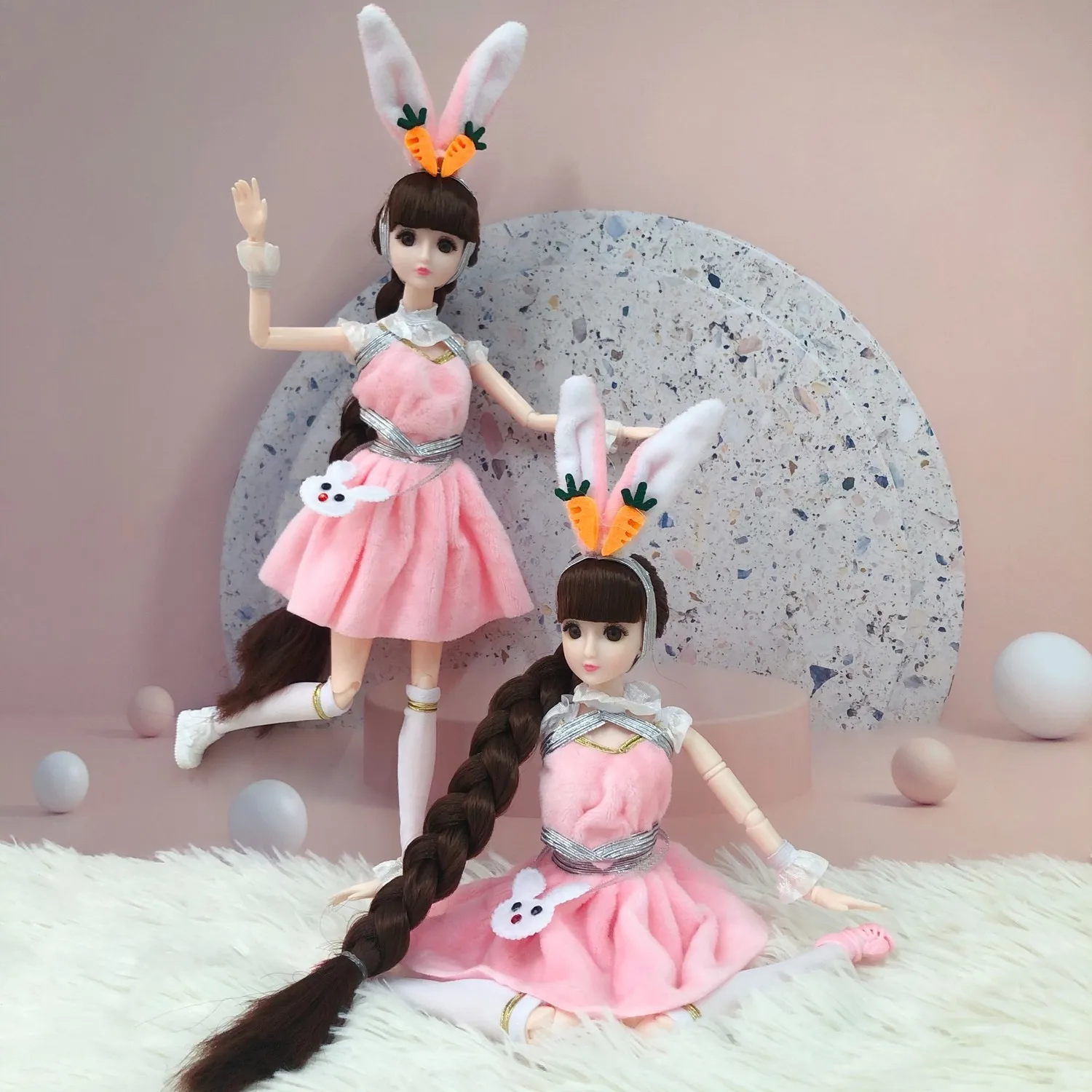 Кукла «пять кроликов» для танцев, 30 см
Кукла «пять кроликов» для танцев, 30 см