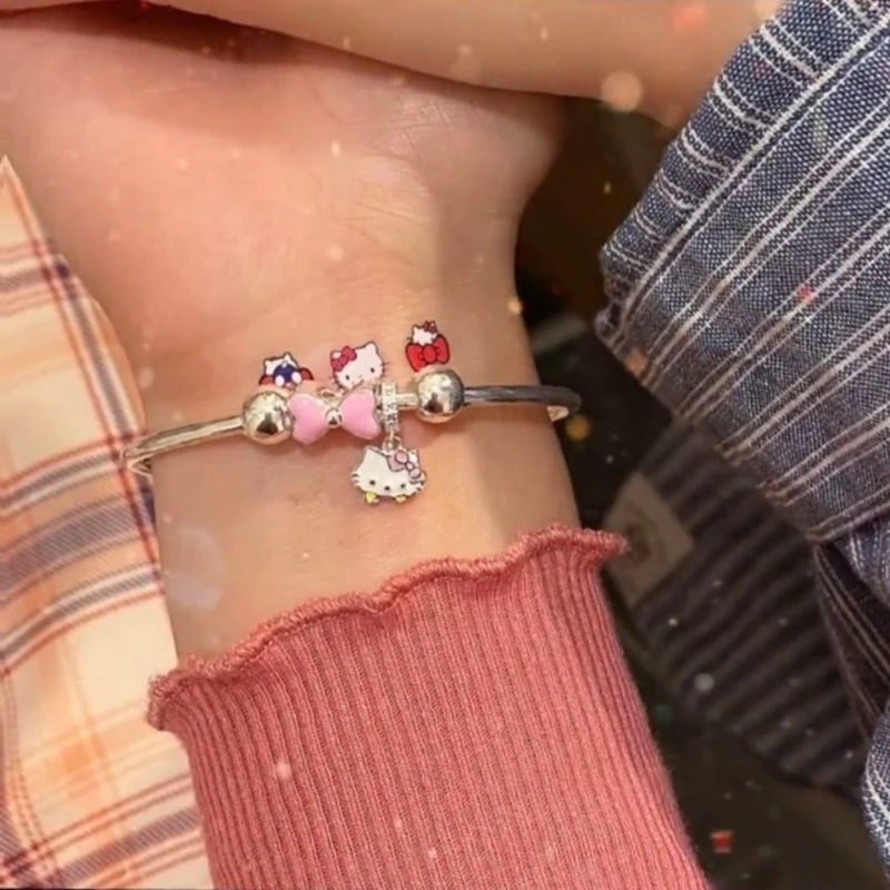 New Hello Kitty Melody Bracelet Female Lucky Push Pull Bracelet Student Bracelet Gift for Bestie Cute Sweet Bracelet
New Hello Kitty Melody Bracelet Female Lucky Push Pull Bracelet Student Bracelet Gift for Bestie Cute Sweet Bracelet