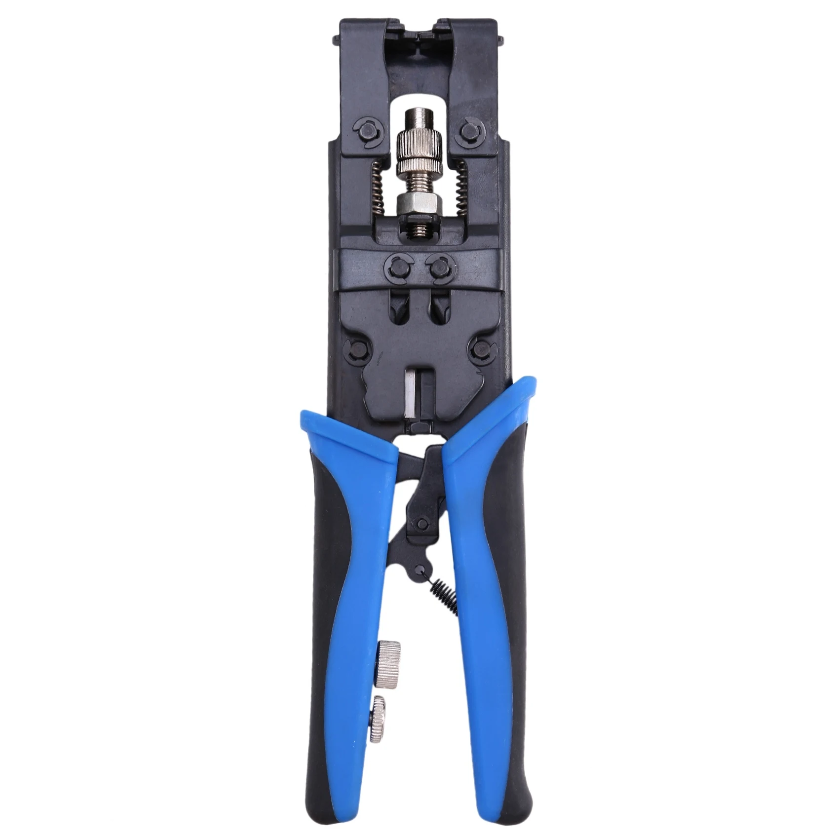 1pc Durable Coax Compression Crimper Tool BNC/RCA/F Crimp Connector RG59/58/6 Cable Wire Cutter Adjustable Crimping Plier
1pc Durable Coax Compression Crimper Tool BNC/RCA/F Crimp Connector RG59/58/6 Cable Wire Cutter Adjustable Crimping Plier