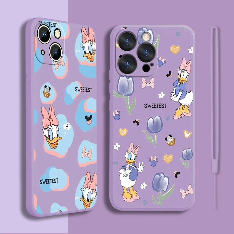 Disney Donald Duck Daisy Liquid Rope Phone Case For Apple iPhone 14 13 12 Mini 11 Pro XS MAX XR X 8 7 6S SE Plus Soft Cover Capa
Disney Donald Duck Daisy Liquid Rope Phone Case For Apple iPhone 14 13 12 Mini 11 Pro XS MAX XR X 8 7 6S SE Plus Soft Cover Capa
