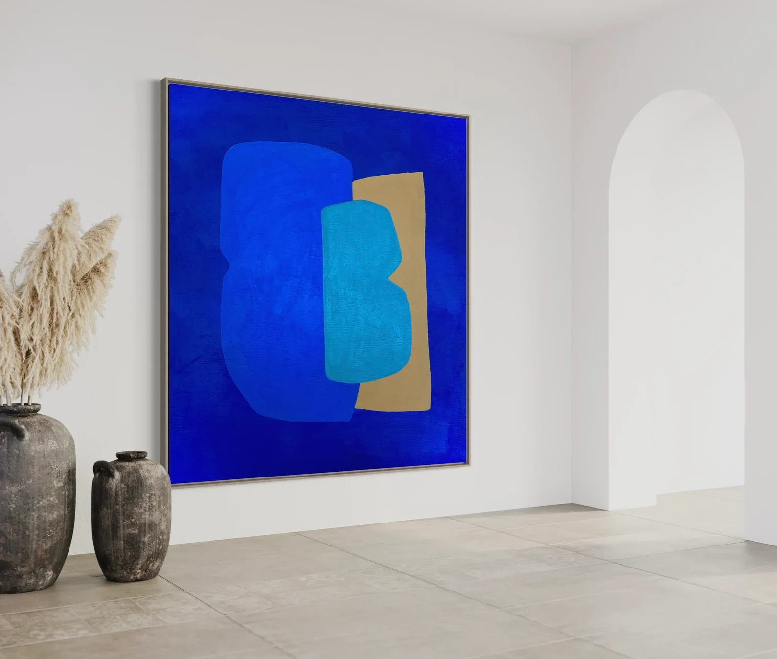 Oversize Canvas Painting On Canvas Abstract Modern Painting Unique Painting Living Room Decor Wall Art Blue Minimalist Painting
Oversize Canvas Painting On Canvas Abstract Modern Painting Unique Painting Living Room Decor Wall Art Blue Minimalist Painting