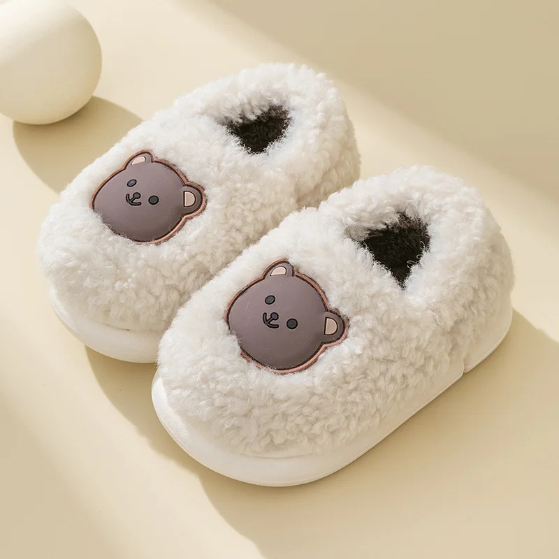 Cute Bear Home Slipper Lovely Cartoon Child Cotton Shoes Winter Comfortable Warm Plush Kids Slippers Toddler Indoor House Shoes
Cute Bear Home Slipper Lovely Cartoon Child Cotton Shoes Winter Comfortable Warm Plush Kids Slippers Toddler Indoor House Shoes