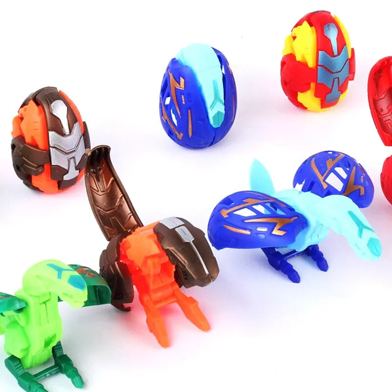 

1PC Dinosaur Robot Transforming Toys For Children Deformation Dinosaur Eggs Transform Twisting Boys Baby Educational Toys