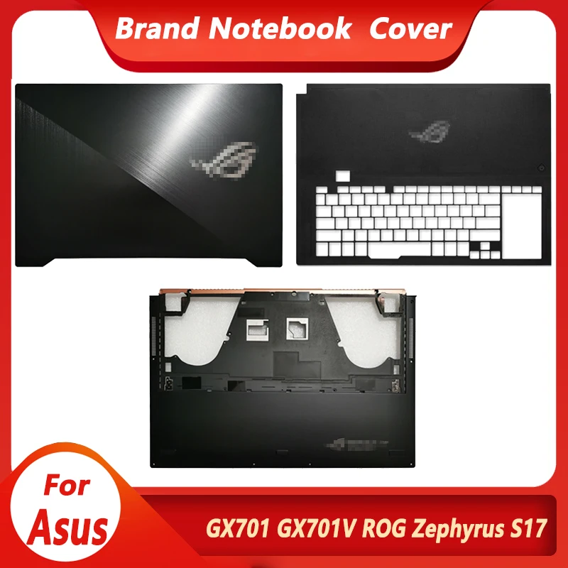 

Original New For ASUS ROG 3S PLUS GX701V GX701 RTX2080 Laptop LCD Back Cover Palmrest Top Cover Bottom Lower Case Black 17 Inch