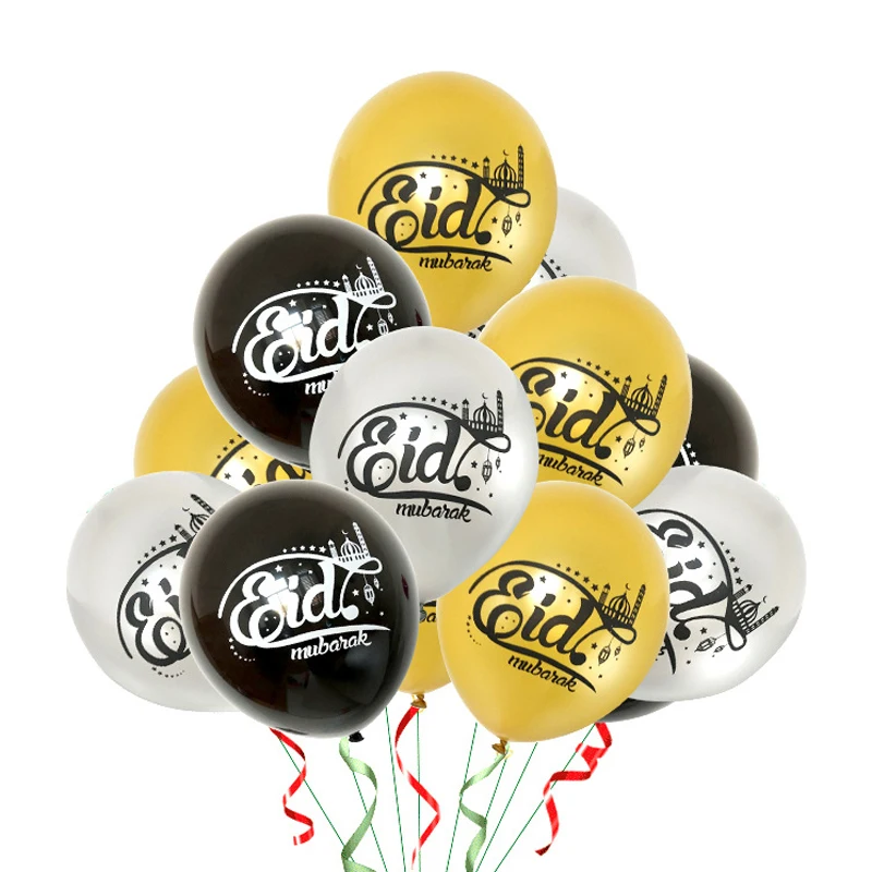 10pcs 12 inch Eid Mubarak Printing Latex Balloon Ramadan Party Decoration Eid Mubarak Matte Round Floating Air Ball Wholesale
10pcs 12 inch Eid Mubarak Printing Latex Balloon Ramadan Party Decoration Eid Mubarak Matte Round Floating Air Ball Wholesale