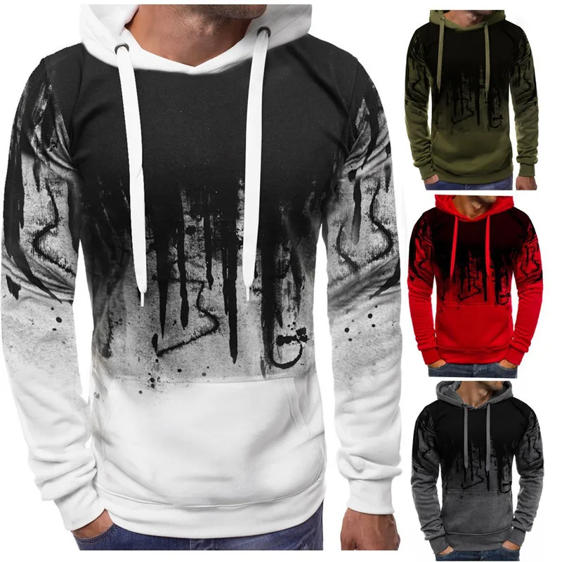 2022 Fashion brand New Men ink-splashing printing casual Sweater long sleeves Men Hooded Sweatshirt gtr
2022 Fashion brand New Men ink-splashing printing casual Sweater long sleeves Men Hooded Sweatshirt gtr