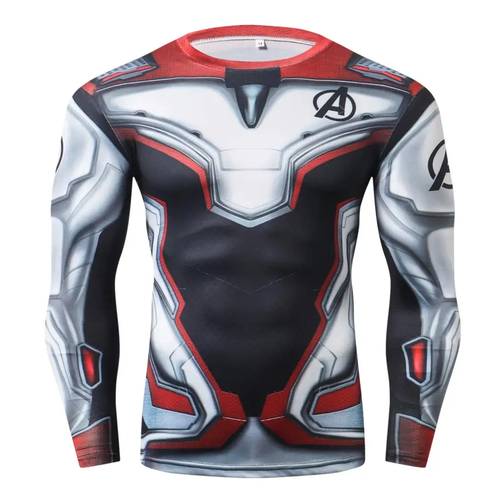 NEW Avengers Quantum Realm Suit Cosplay T Shirts Premium Printed Costume Compression T Shirt Finess Gym Quick-Drying Tight Tops
NEW Avengers Quantum Realm Suit Cosplay T Shirts Premium Printed Costume Compression T Shirt Finess Gym Quick-Drying Tight Tops