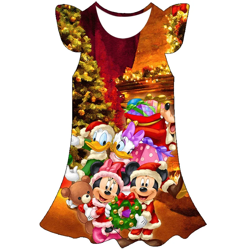 Disney Girls Dresses Princess Children's Clothing Cartoon Minnie Mouse Print Summer Fashion Baby Minnie Mouse Dress 2022 1-10Y
Disney Girls Dresses Princess Children's Clothing Cartoon Minnie Mouse Print Summer Fashion Baby Minnie Mouse Dress 2022 1-10Y
