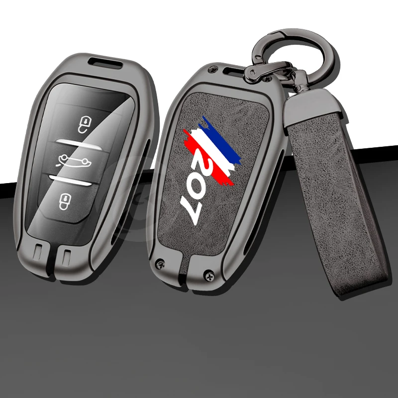 Zinc Alloy Car Remote Key Case Cover Shell Fob Holder for Peugeot 207 cc Protected Key Bag Auto Keychain Interior Accessories
Zinc Alloy Car Remote Key Case Cover Shell Fob Holder for Peugeot 207 cc Protected Key Bag Auto Keychain Interior Accessories