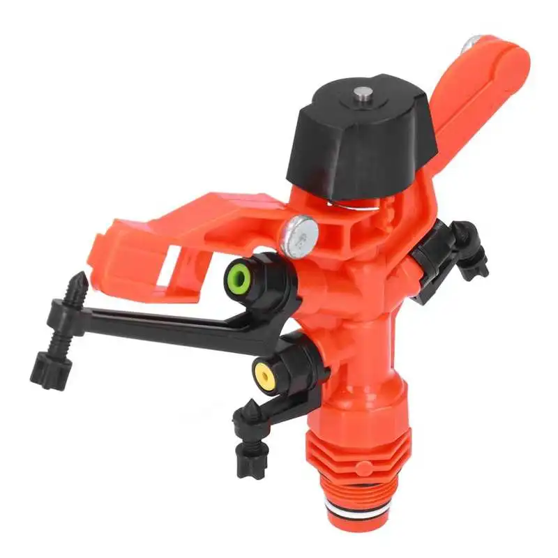G3/4 External Thread Lawn Sprinkler Rotatable Impact Sprinkler 3 Nozzle Garden Irrigation Tool Impact Sprinkler
G3/4 External Thread Lawn Sprinkler Rotatable Impact Sprinkler 3 Nozzle Garden Irrigation Tool Impact Sprinkler
