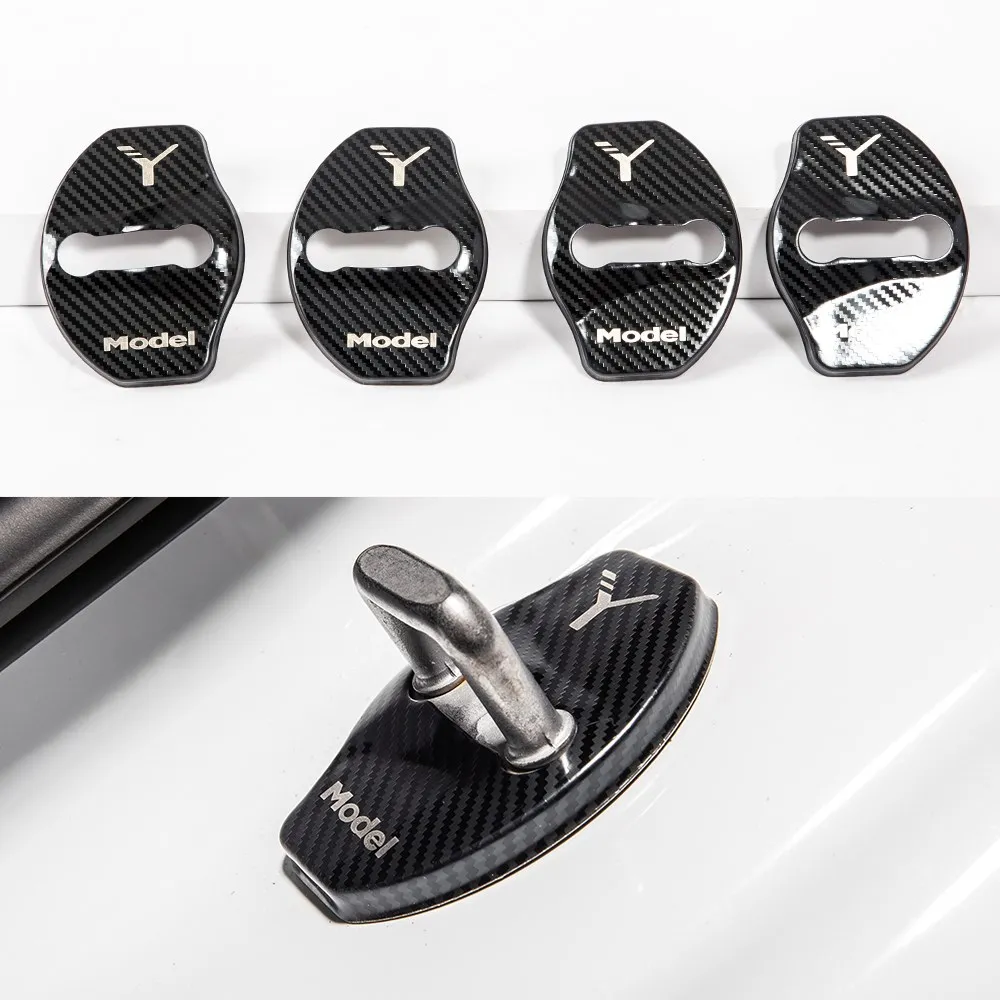 Model Y 2022 Car Door Lock Buckle Cover For Tesla Model Y 2021 Accessories Carbon Fiber Metal Sticker Automobile Decoration
Model Y 2022 Car Door Lock Buckle Cover For Tesla Model Y 2021 Accessories Carbon Fiber Metal Sticker Automobile Decoration