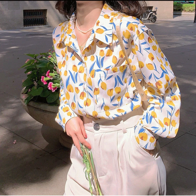 COCOA Women Cute Blouse Elegant Long Sleeve Print Sweet Shirts Vintage Office Ladies Tops Femme Fashion 2022 New Clothing
COCOA Women Cute Blouse Elegant Long Sleeve Print Sweet Shirts Vintage Office Ladies Tops Femme Fashion 2022 New Clothing