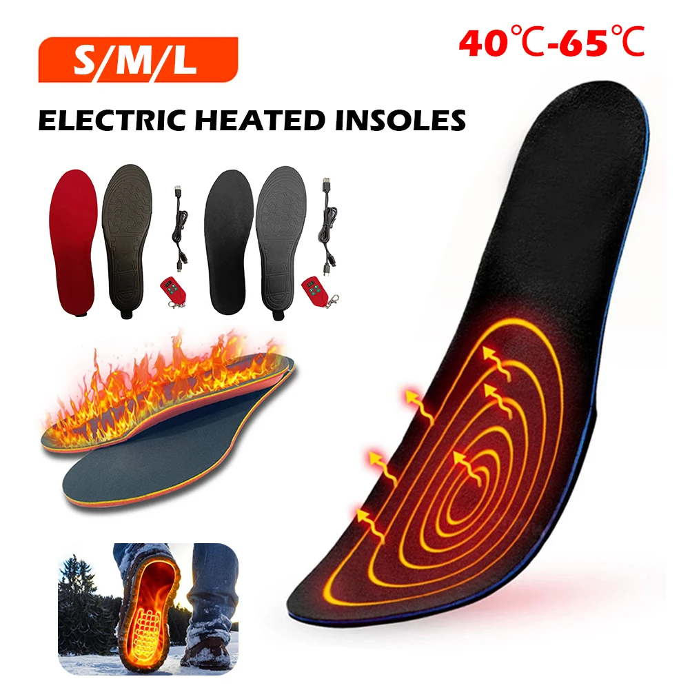 Electric Heated Insoles With Remote Control Rechargeable Winter Thermal Insoles Foot Warmer For Outdoor Skiing Cycling Hunting
Electric Heated Insoles With Remote Control Rechargeable Winter Thermal Insoles Foot Warmer For Outdoor Skiing Cycling Hunting