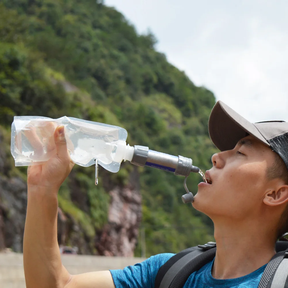 Portable Camping Outdoor Straw Straight Drinking Water Purifier Water Filter Supplies Water Purification Straw For Stream River
Portable Camping Outdoor Straw Straight Drinking Water Purifier Water Filter Supplies Water Purification Straw For Stream River