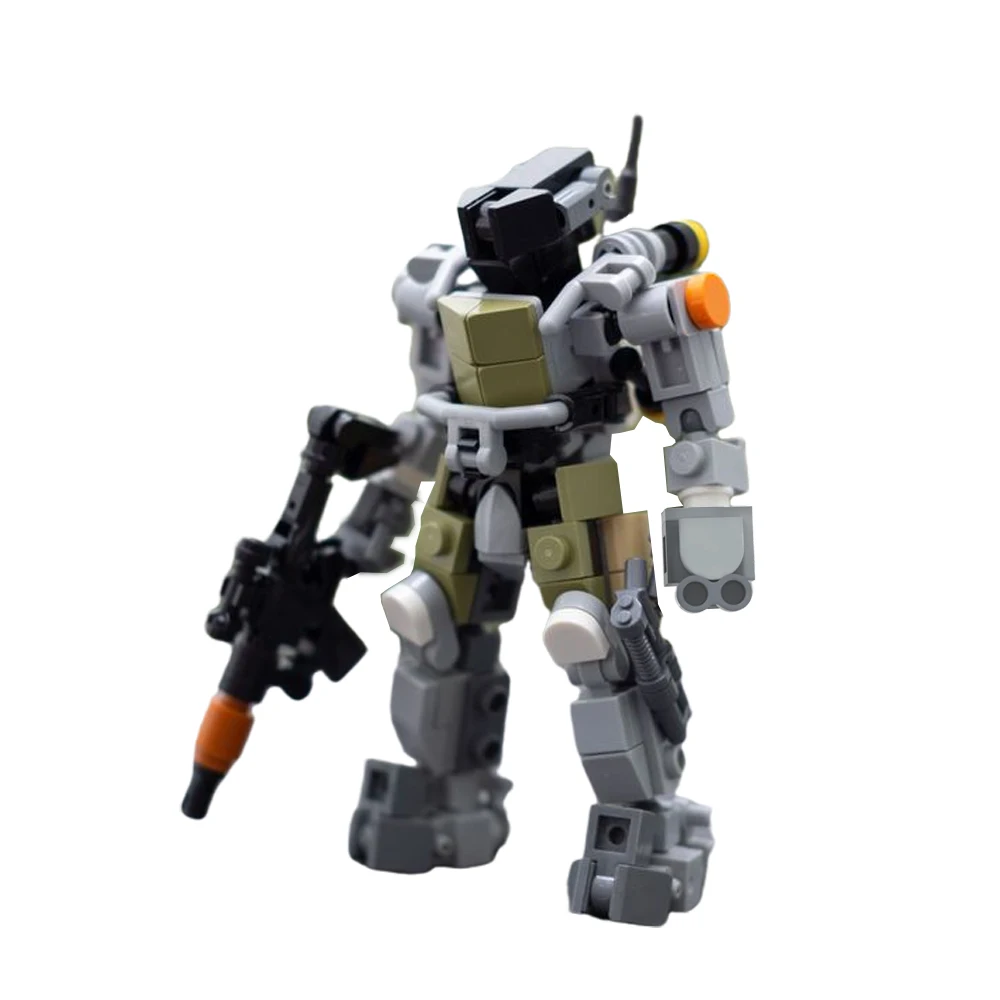 MOC Rapid Response Mini Mecha Suit Building Blocks Set Idea Robot Warrior Bricks Assemble Toys For Children Birthday Xmas Gifts
MOC Rapid Response Mini Mecha Suit Building Blocks Set Idea Robot Warrior Bricks Assemble Toys For Children Birthday Xmas Gifts
