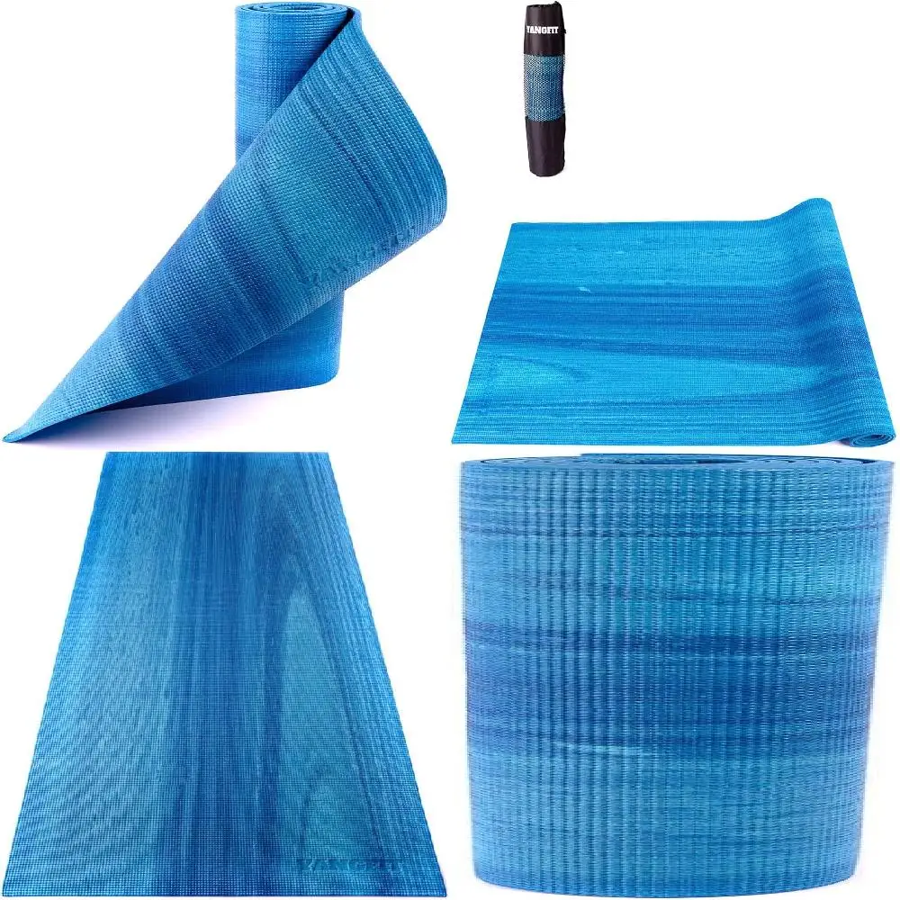 Sportsmanlike Rainbow PVC 6mm Pilates Yoga Mat with Practical Bag for Exercise and Fitness
Sportsmanlike Rainbow PVC 6mm Pilates Yoga Mat with Practical Bag for Exercise and Fitness