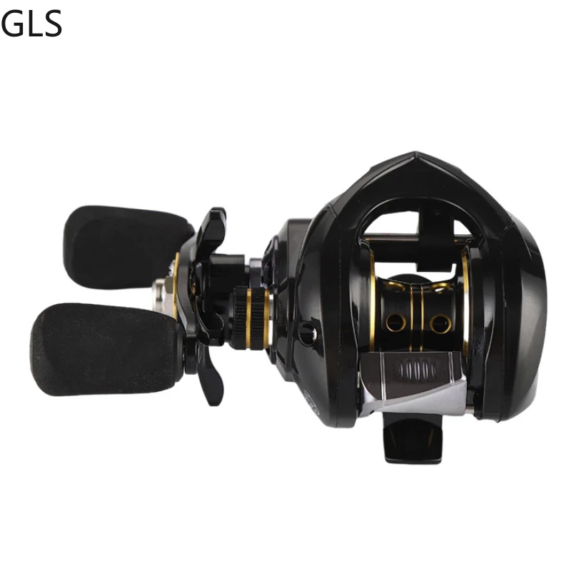 GLS Newest Ultra Lightweight Aluminum Rocker Fishing Reel 7.2:1 Strong Baitcasting Wheel Fishing Accessories
GLS Newest Ultra Lightweight Aluminum Rocker Fishing Reel 7.2:1 Strong Baitcasting Wheel Fishing Accessories